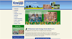 Desktop Screenshot of kneipp-verein-berlin.de
